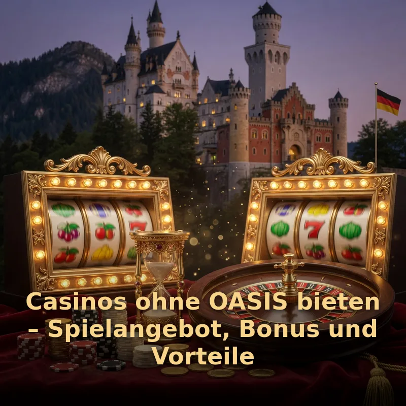 Casinos ohne OASIS bieten – Spielangebot, Bonus und Vorteile